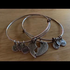 Alex & Ani Best Friends charm bracelets